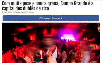 Em site que cria notícias falsas, chove 'matérias' de Campo Grande