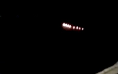 Vídeo - Luzes misteriosas surgem no céu de Aquidauana e intrigam moradores