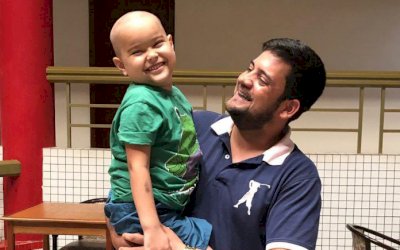 Menino com leucemia faz campanha para doação de sangue raro em Ribeirão