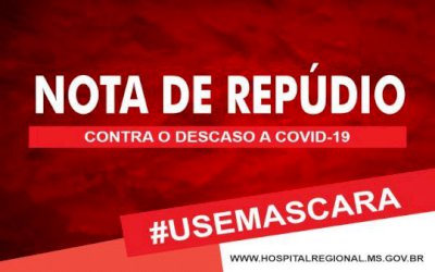 Nota de repúdio e de alerta à população