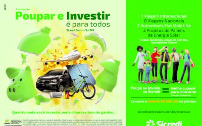 Sicredi Centro-Sul MS sorteia mais 74 prêmios para associados