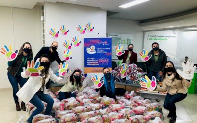 Dia de Cooperar: campanha do Sicredi arrecada cerca de 750 toneladas de alimentos e beneficia mais de 106 mil pessoas