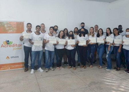 Atvos capacita 20 moradores de Glória de Dourados (MS) como assistentes administrativos
