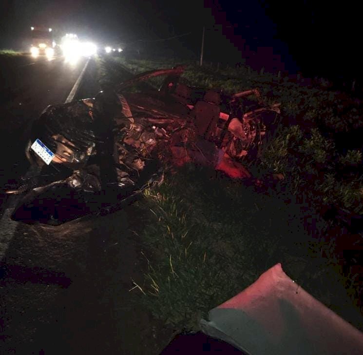Ivinhema - Acidente grave na BR-376 deixa uma vitima fatal.