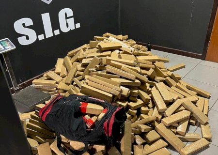 Ivinhema -A Policia Cívil por meio de investigação gerais, prendeu em flagrante homem com 470 kg de maconha.