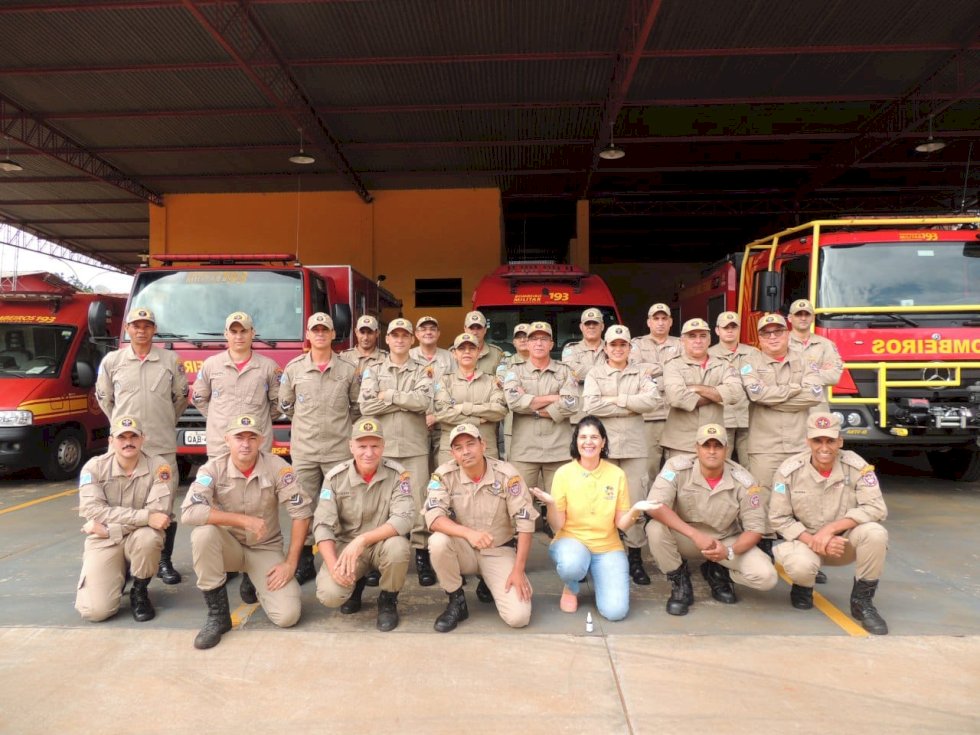 Bombeiros recebem  palestra com o tema “Apaziguar Emoções” a todo efetivo do Corpo de Bombeiros Militar em Ivinhema.