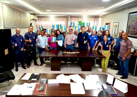 Reurb entregou mais 34 escrituras em Ivinhema.