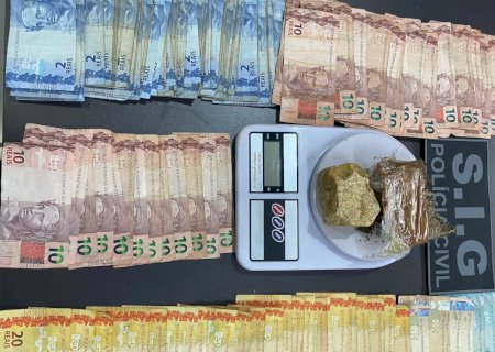 IVINHEMA - POLÍCIA CIVIL PRENDE MULHER POR TRÁFICO DE DROGAS.