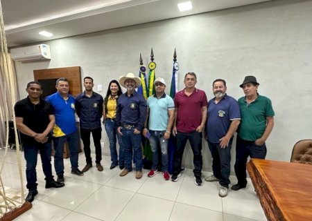 Representantes do Ivinhemense SUB-20 se reuniu com prefeito de Ivinhema para discutir apoio