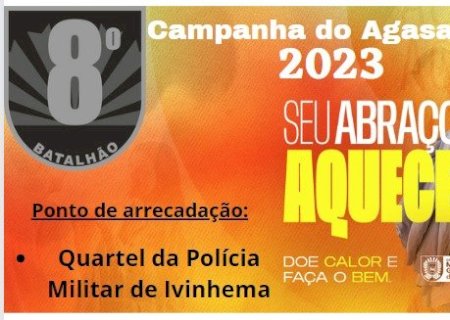 Campanha do agasalho 2023 'SEU ABRAÇO AQUECE' vejam os locais de entrega.