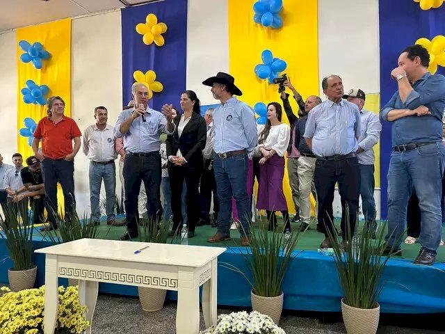 Em Ivinhema, Reinaldo chega ao número simbólico de 45 prefeitos filiados ao PSDB .