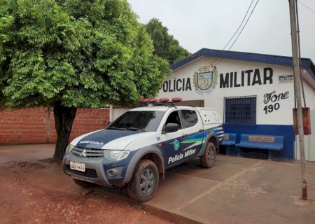 Ivinhema - Homem invade casa esfaqueia morador logo em seguida é preso pela PM em Amandina.
