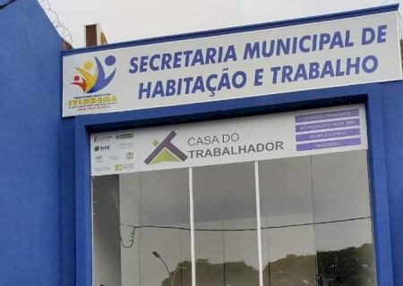 Secretaria de Habitação e Trabalho de Ivinhema divulga vagas de empregos .
