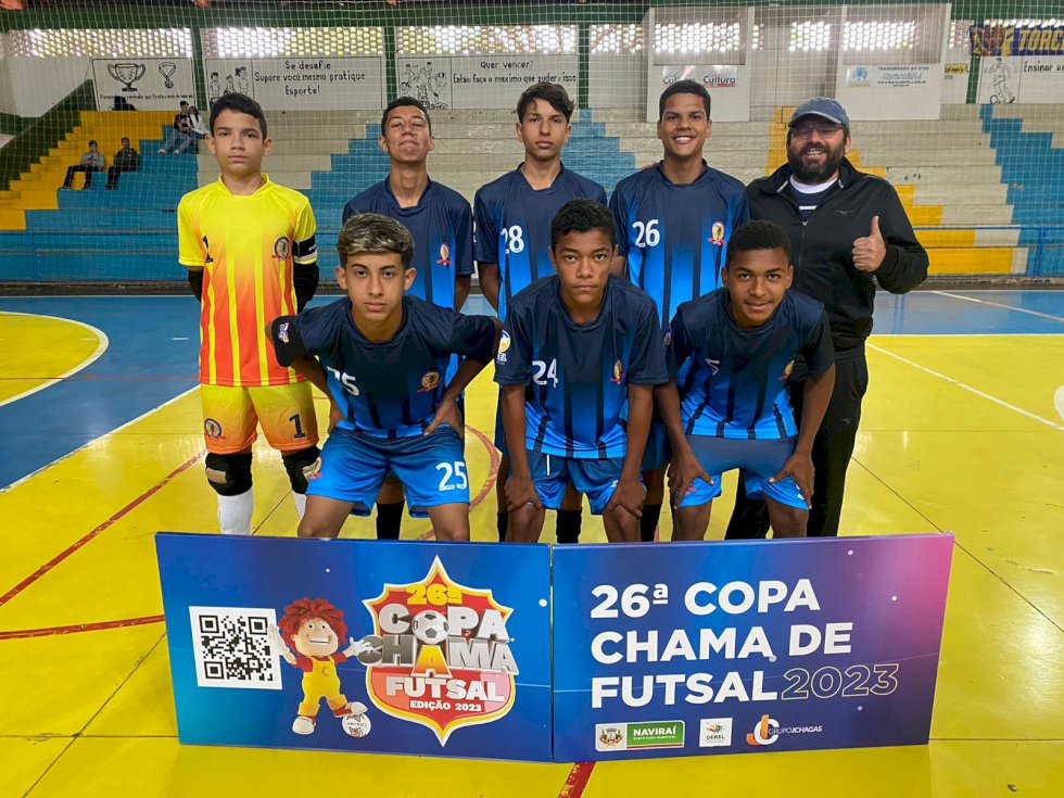 Escolinha de Futsal Apefiv participa da Copa Chama 2023