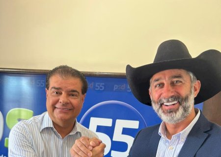 Prefeito de Ivinhema se reuniu com Senador Nelsinho Trad nesta sexta feira em Campo Grande.