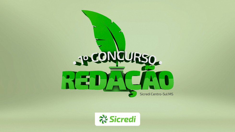 Sicredi Centro-Sul MS divulga vencedores do 1º Concurso de Redação.