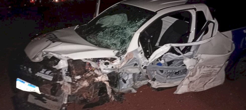 Ivinhema - Colisão frontal envolvendo dois veículos na BR 376 deixa uma vítima fatal