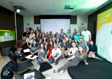 Representantes do Comitê Jovem da Sicredi Centro-Sul MS/BA participam do Demoday em Porto Alegre