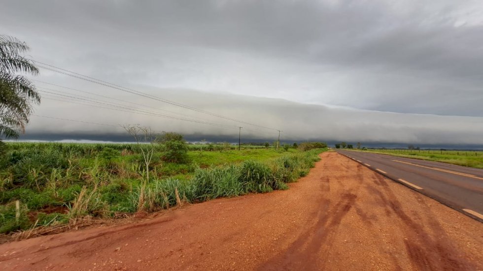 Quarta-feira tem probabilidade de chuvas em grande parte de Mato Grosso do Sul