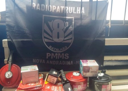 Força tática do 8ºBPM prende homem por Receptação em Nova Andradina