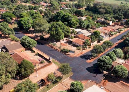 Obras seguem aceleradas no Distrito de Amandina Município de Ivinhema
