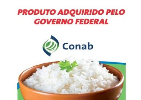 Governo divulga rótulo do arroz que será importado; pacote de 5 kg será vendido por R$ 20