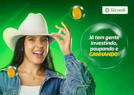 Promoção Investe, Poupa e Ganha do Sicredi premia associados com R$ 2 mil em primeiro sorteio