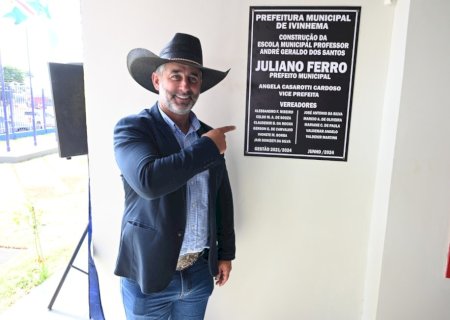 Município de Ivinhema Inaugurou nova escola