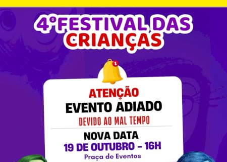 Ivinhema - Comemoração do dia das crianças é adiada