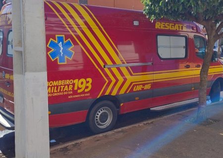 Ivinhema - Queda de moto em estrada rural, deixa um ferido