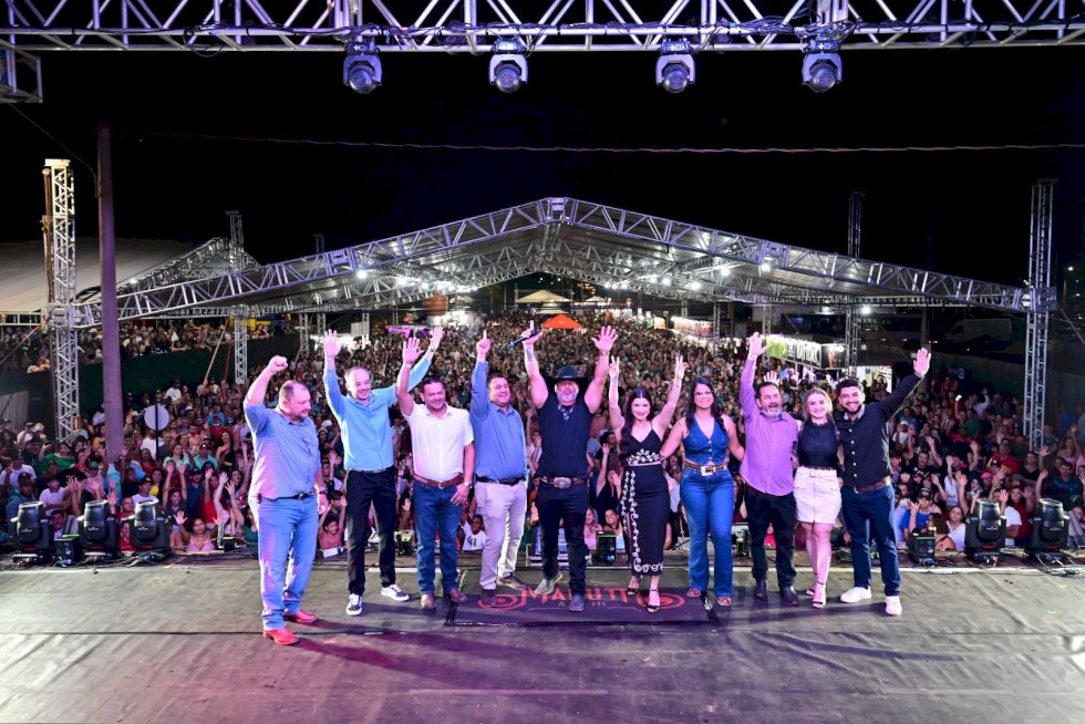 Cidade de Ivinhema comemorou festa de aniversário em grande estilo