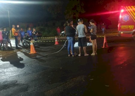Ivinhema - Motociclista morre em acidente no bairro Piraveve