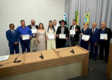 Ivinhema - Prefeito, vice-prefeita e vereadores(as),  foram diplomados para exercerem seus mandatos de 2025 a 2028