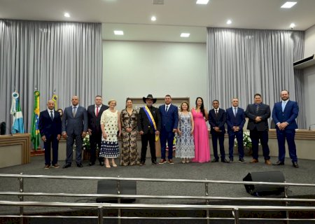 Prefeito e Vice-Prefeita de Ivinhema foram empossados para administrar a cidade por mais quatro anos