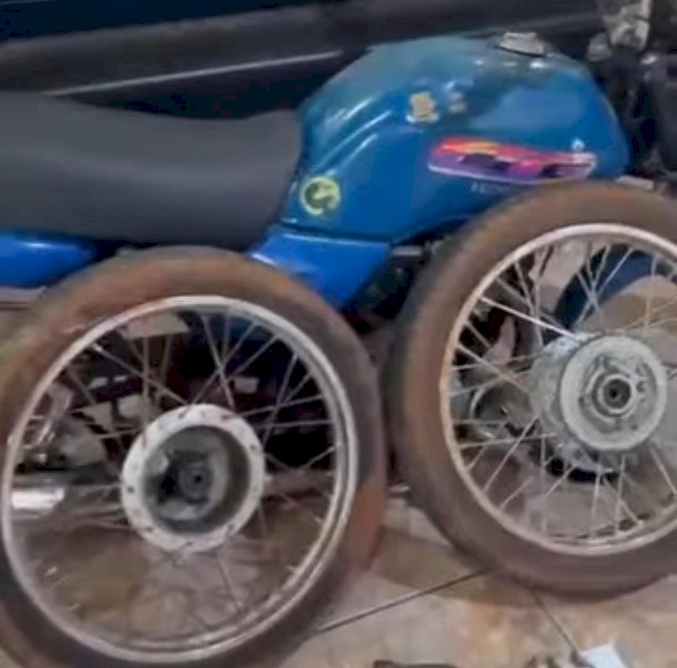 Nova Andrdina - Motocicleta é furtada e autor preso