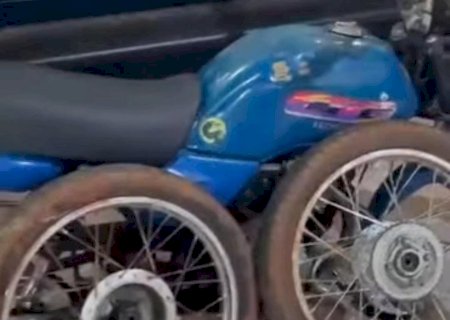 Nova Andrdina - Motocicleta é furtada e autor preso