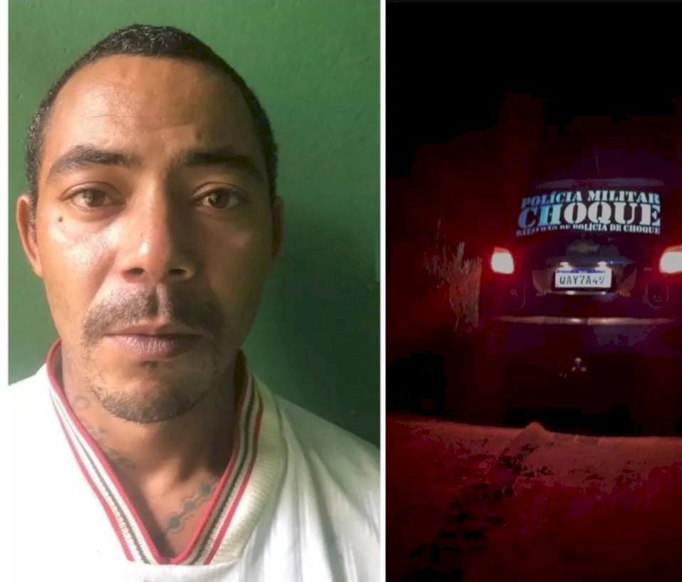 Homem que matou a mulher é morto em confronto com o Choque da PM