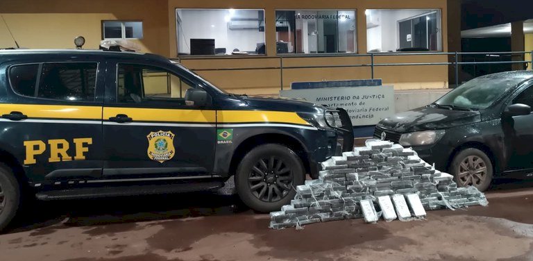 PRF apreende 109 Kg de cocaína