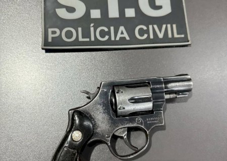 Ivinhema -Policia Civil prende homem por tentativa de homicídio e porte ilegal de arma de fogo