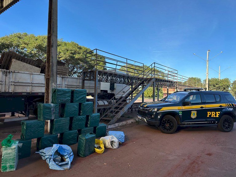 PRF realiza a maior apreensão de cocaína do ano