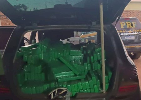 PRF apreende 1 tonelada de maconha