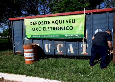 Ivinhema está realizando coleta de Lixo eletrônico