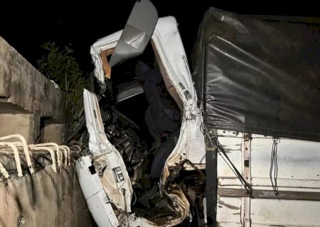 Motorista morre em acidente na BR-163
