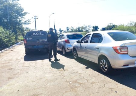 Veículos roubados no Estado de São Paulo são recuperados pelo DOF em Anaurilândia