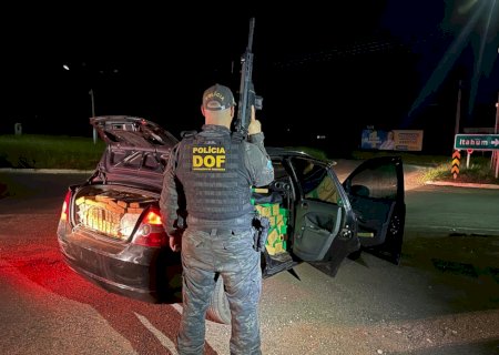 Adolescente é apreendido pelo DOF com mais de mil quilos de droga