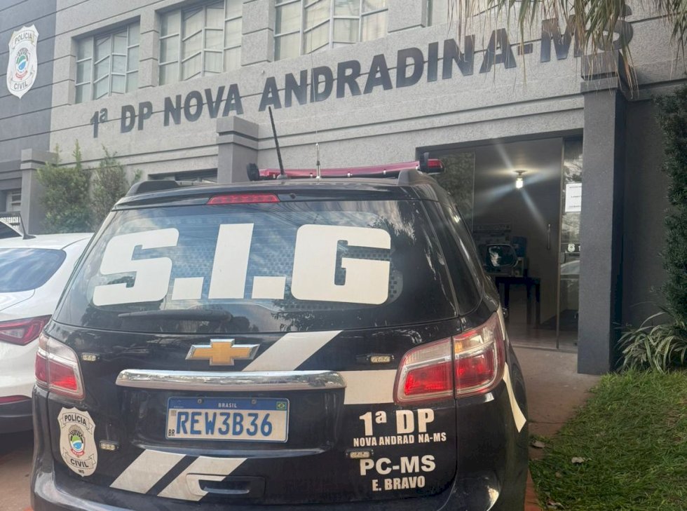 Nova Andradina - Polícia Civil prende suspeito de roubo a motorista particular