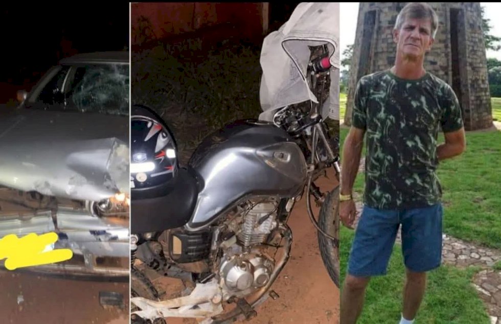 Deodapólis - Pintor morre em acidente na MS -145