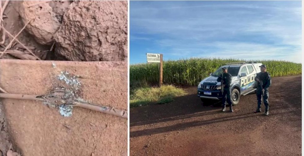Polícia Militar realiza operação contra furtos de fios e fibra ótica e depredações em Fátima do Sul e região