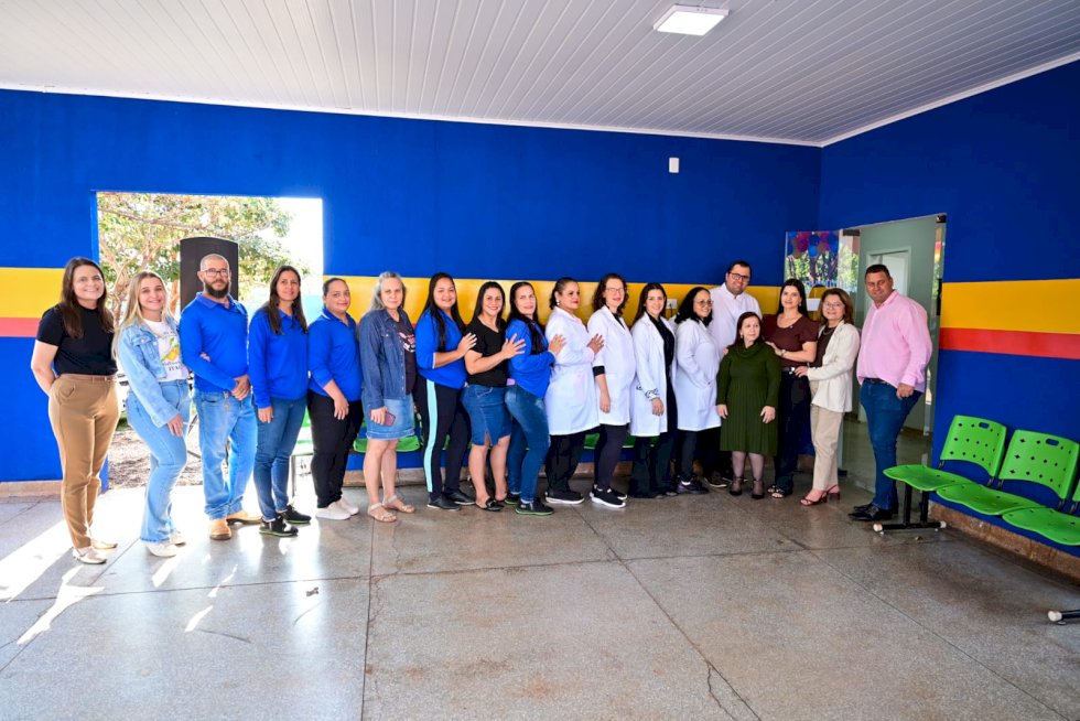 Município de Ivinhema inaugurou reforma do posto de saúde no Bairro Vitória