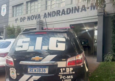 Nova Andradina - Polícia Civil prende suspeito de roubo a motorista particular